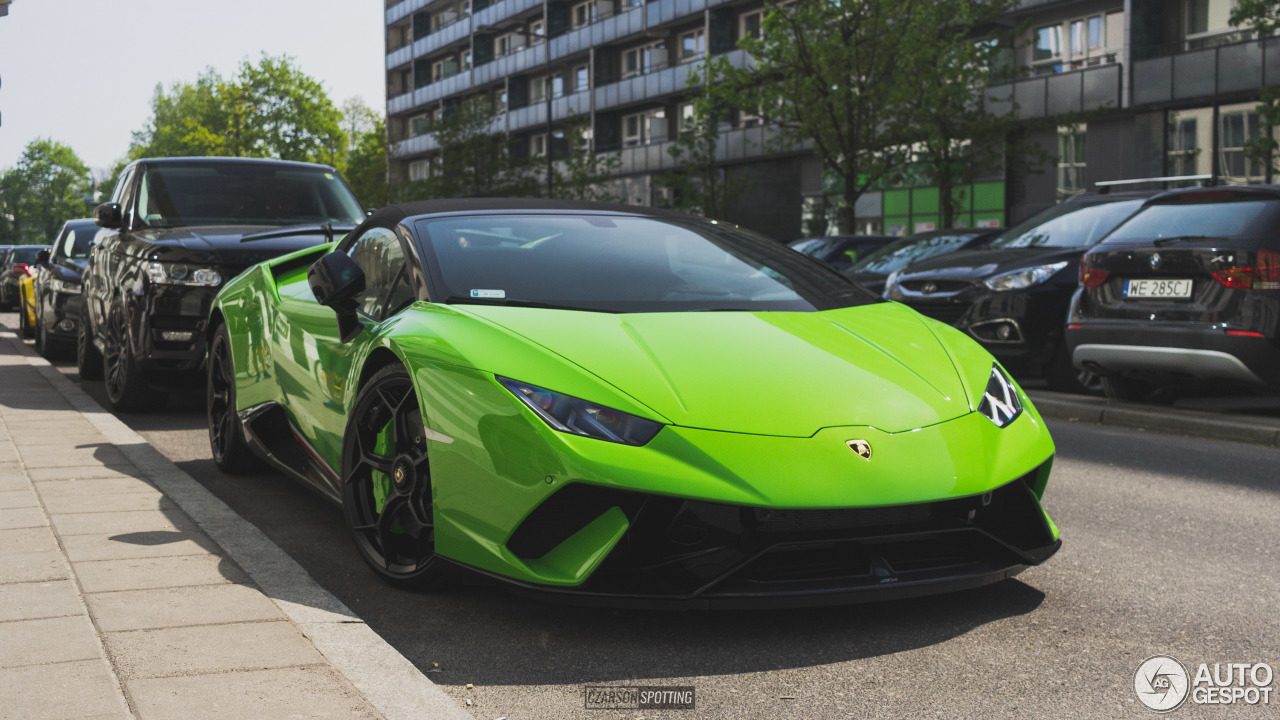 Lamborghini Huracán LP640-4 Performante Spyder