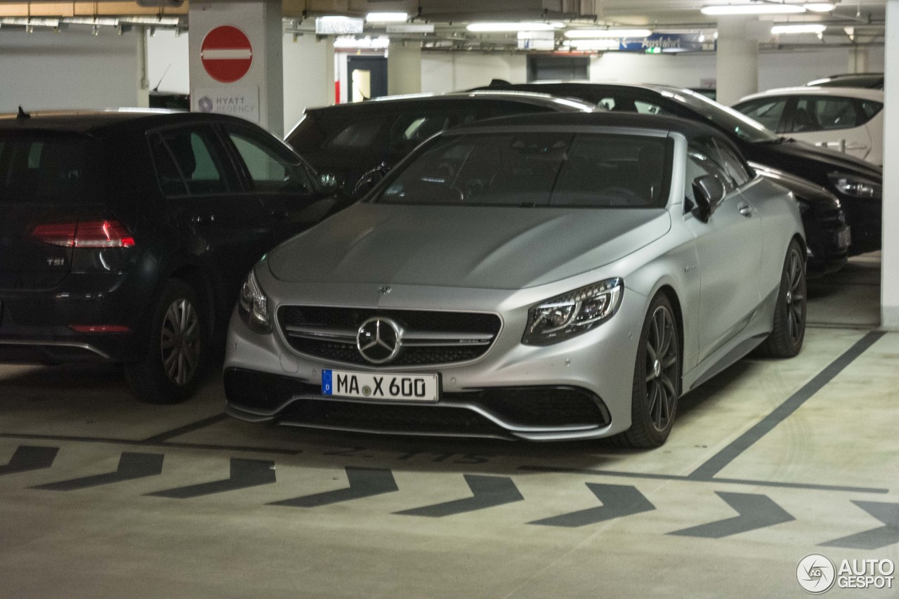 Mercedes-AMG S 63 Convertible A217