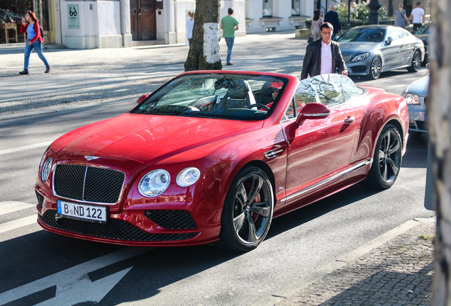 Bentley Continental GTC Speed 2016