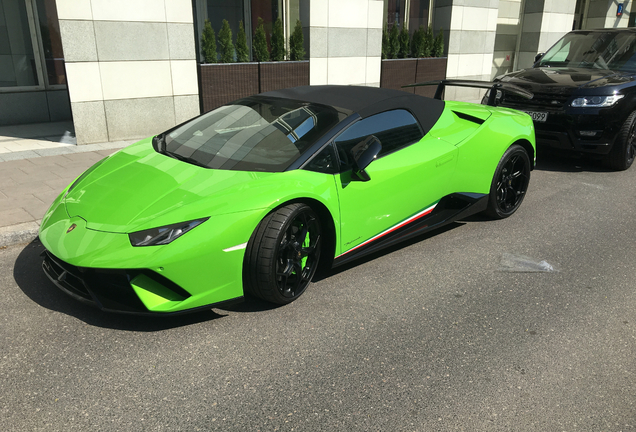 Lamborghini Huracán LP640-4 Performante Spyder