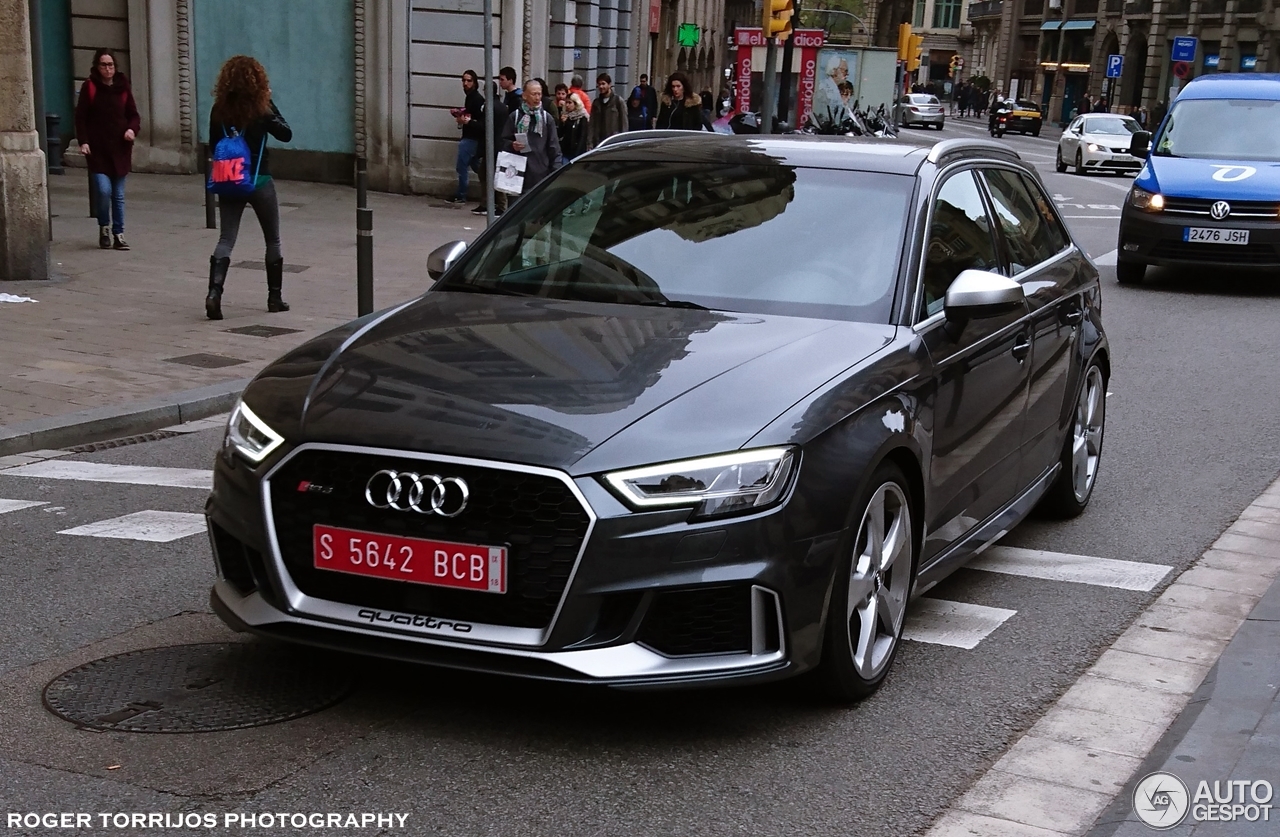 Audi RS3 Sportback 8V 2018