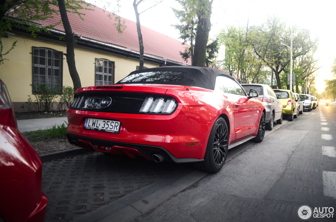 Ford Mustang GT Convertible 2015