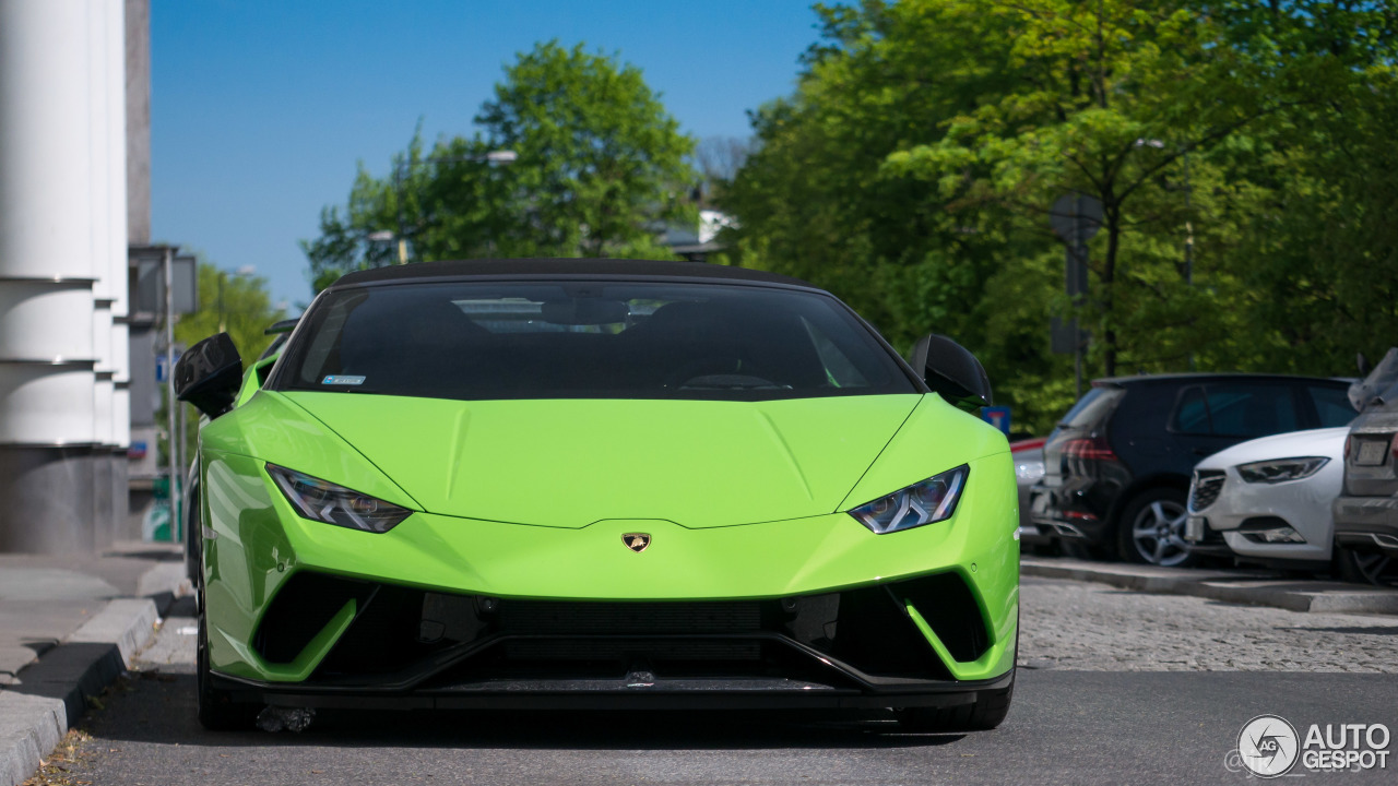 Lamborghini Huracán LP640-4 Performante Spyder