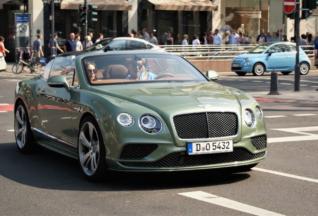 Bentley Continental GTC Speed 2016