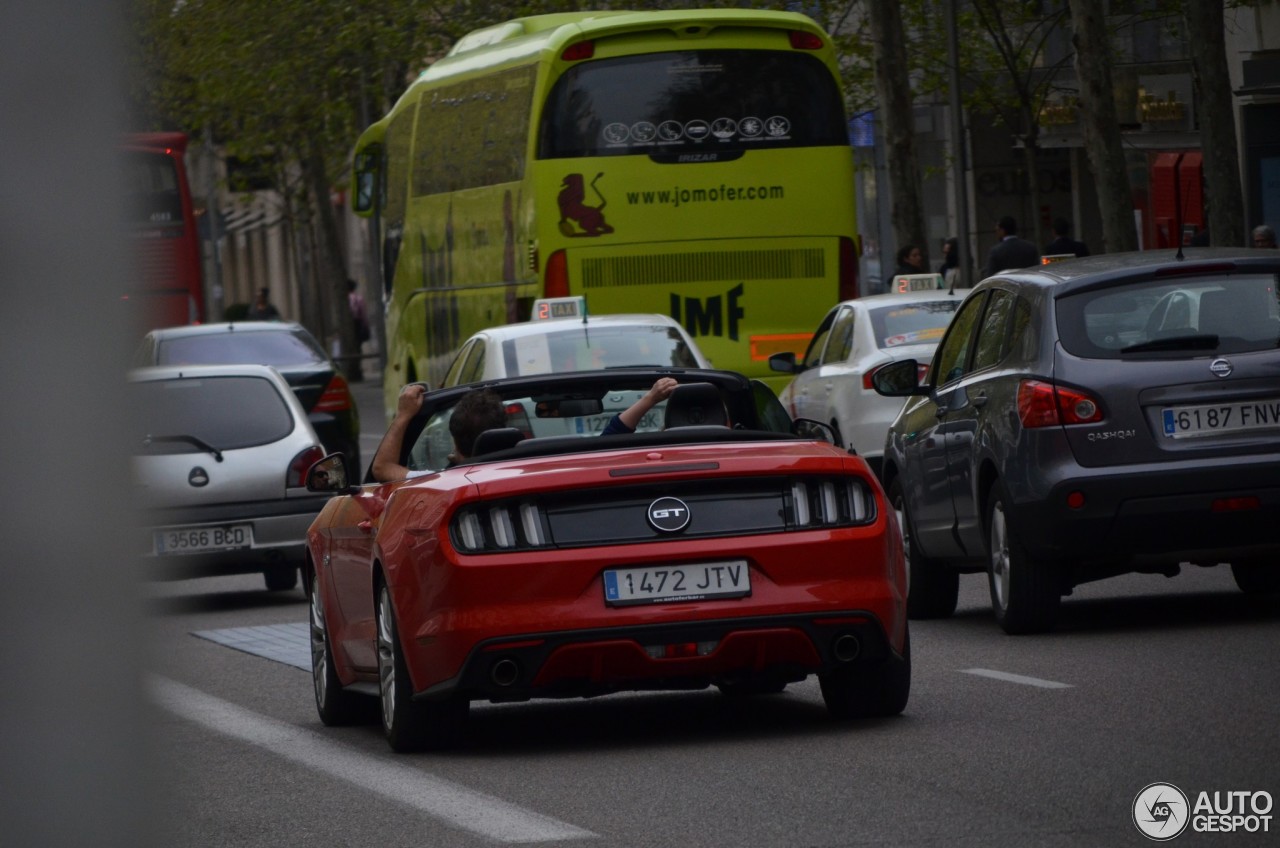 Ford Mustang GT Convertible 2015