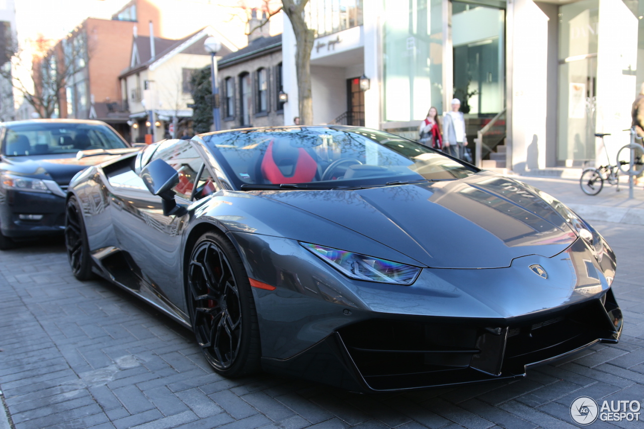 Lamborghini Huracán LP580-2 Spyder Novitec Torado