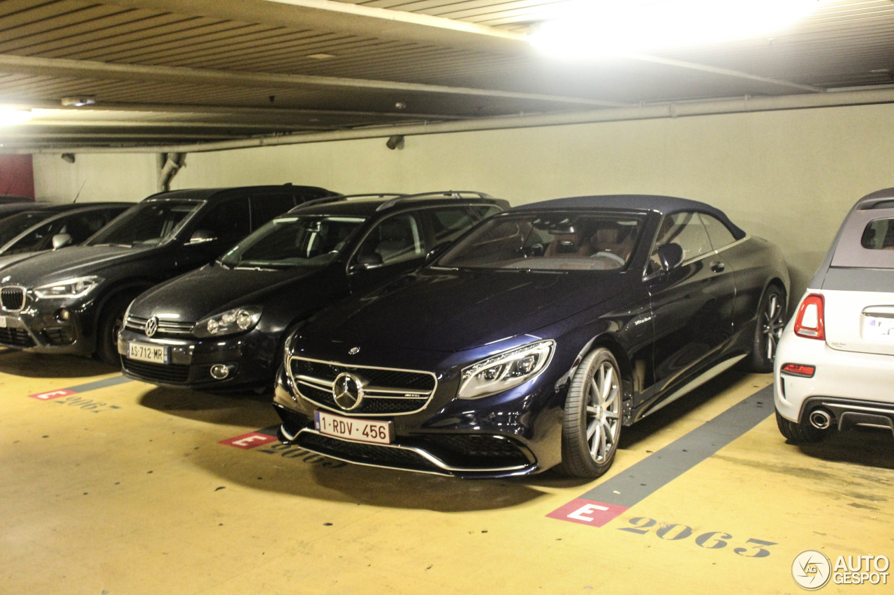 Mercedes-AMG S 63 Convertible A217