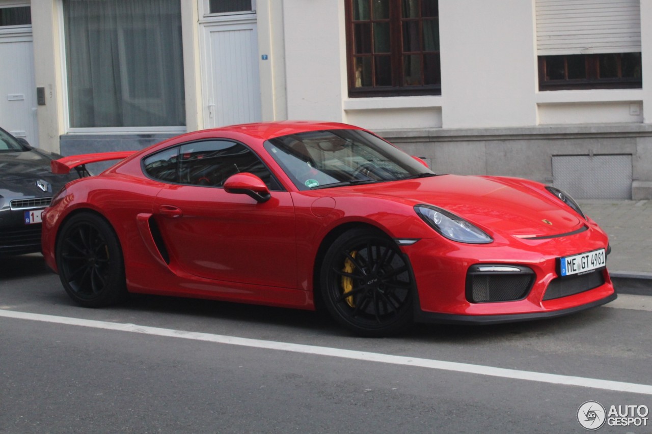 Porsche 981 Cayman GT4