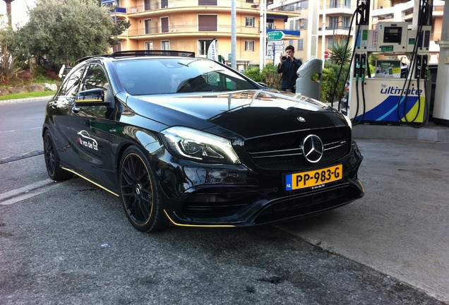 Mercedes-AMG A 45 W176 Yellow Night Edition