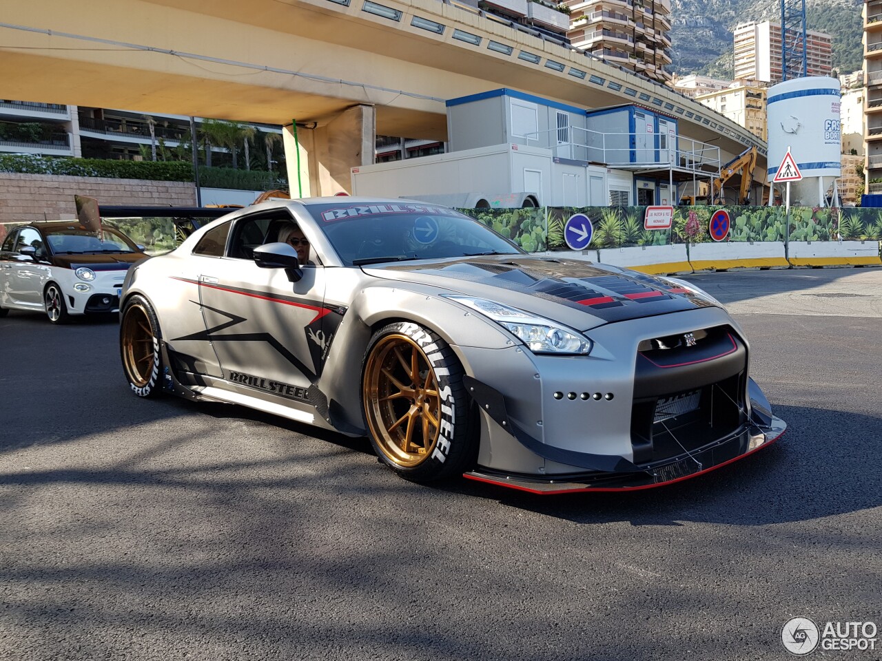 Nissan GT-R Brill Steel x Rocket Bunny