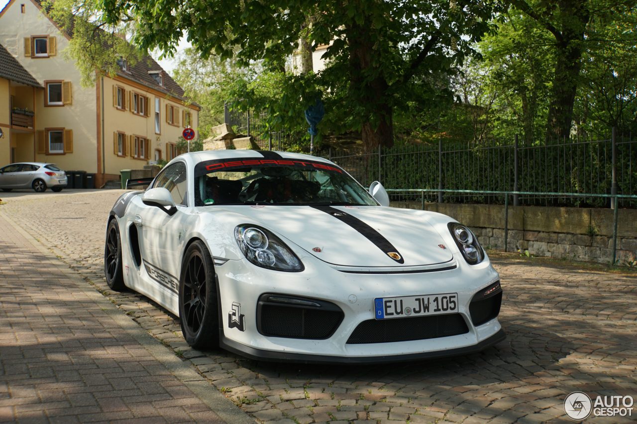 Porsche 981 Cayman GT4 Clubsport