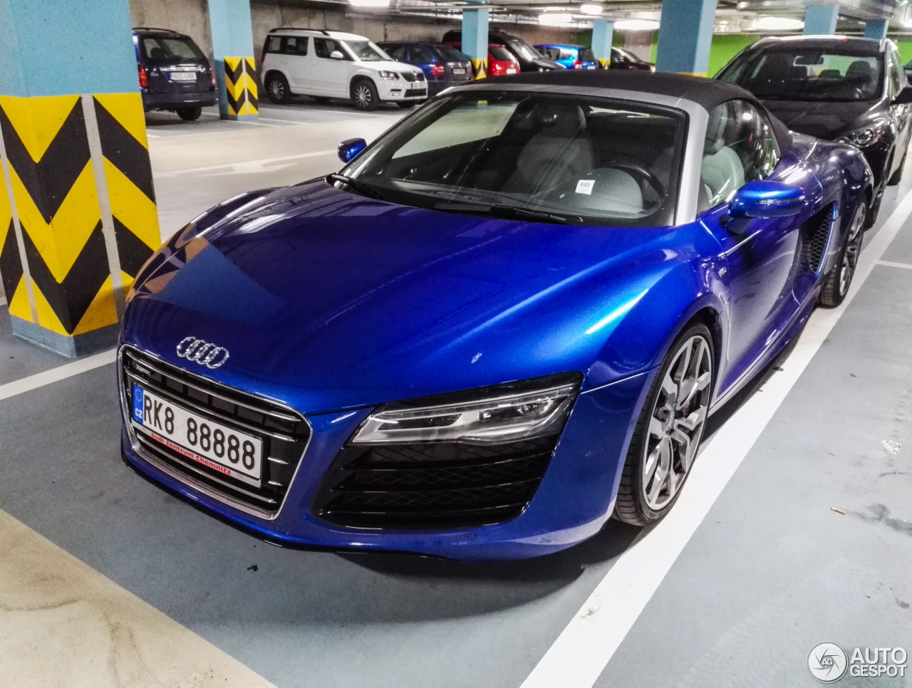 Audi R8 V10 Spyder 2013