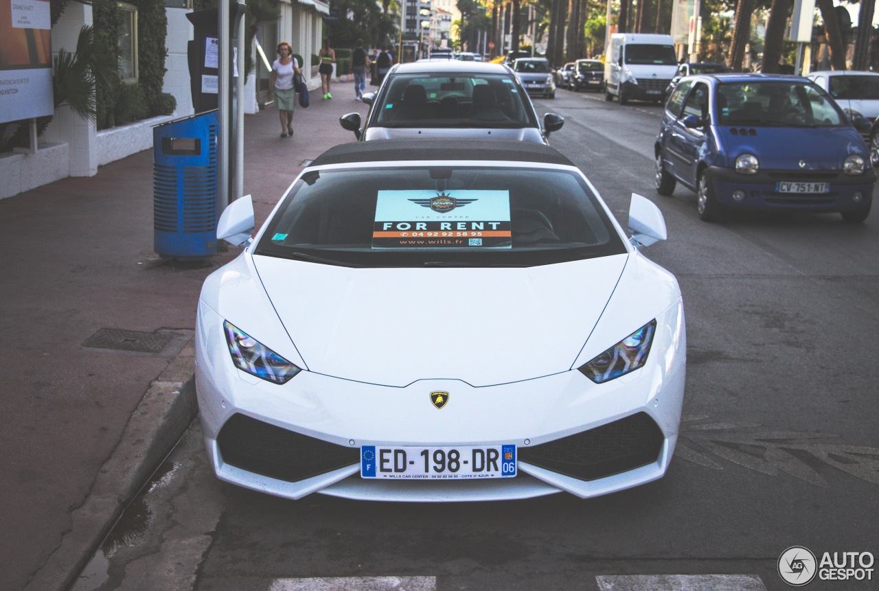 Lamborghini Huracán LP610-4 Spyder