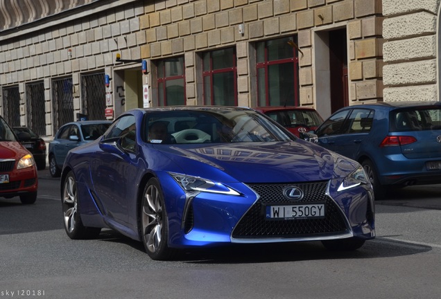 Lexus LC 500 Structural Blue Edition