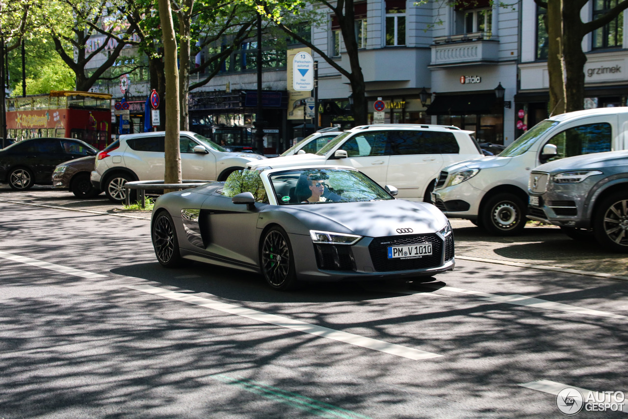 Audi R8 V10 Spyder 2016