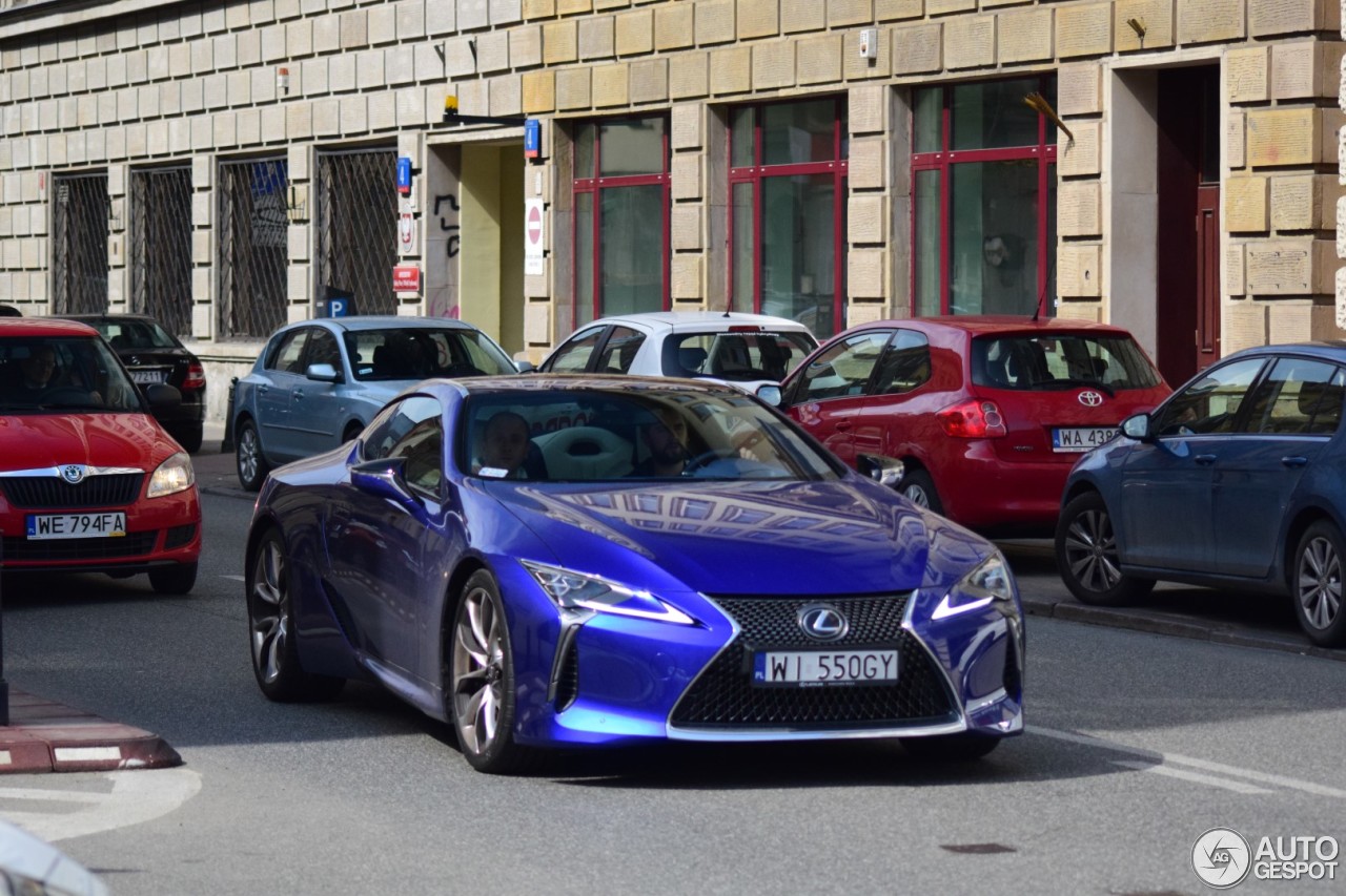 Lexus LC 500 Structural Blue Edition