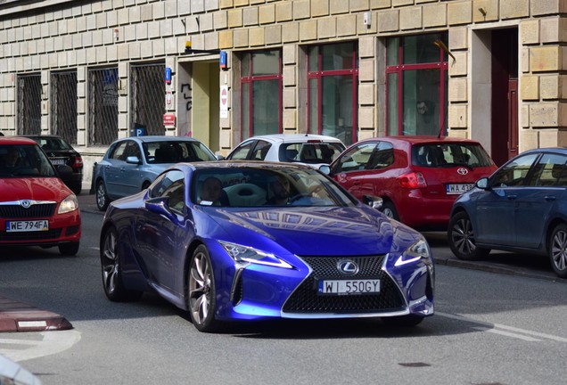 Lexus LC 500 Structural Blue Edition