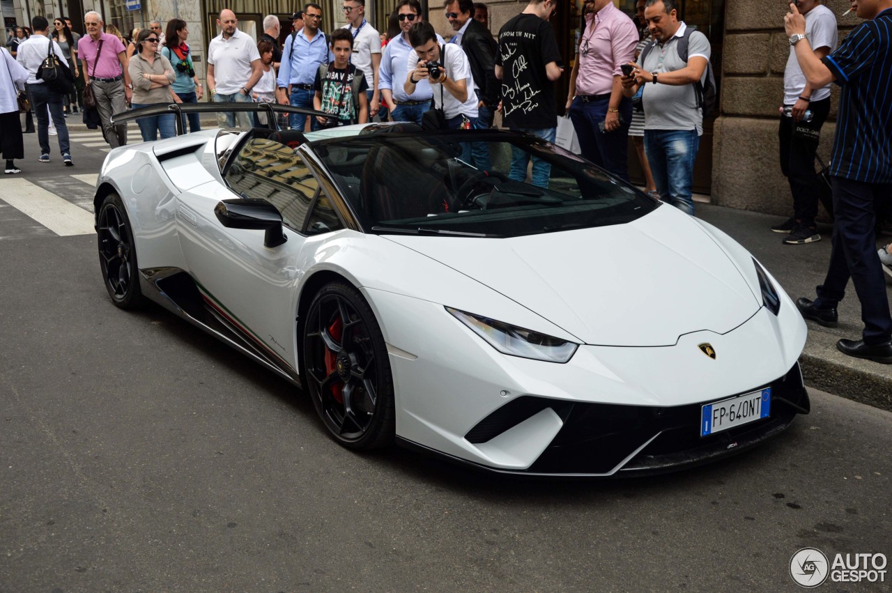 Lamborghini Huracán LP640-4 Performante Spyder