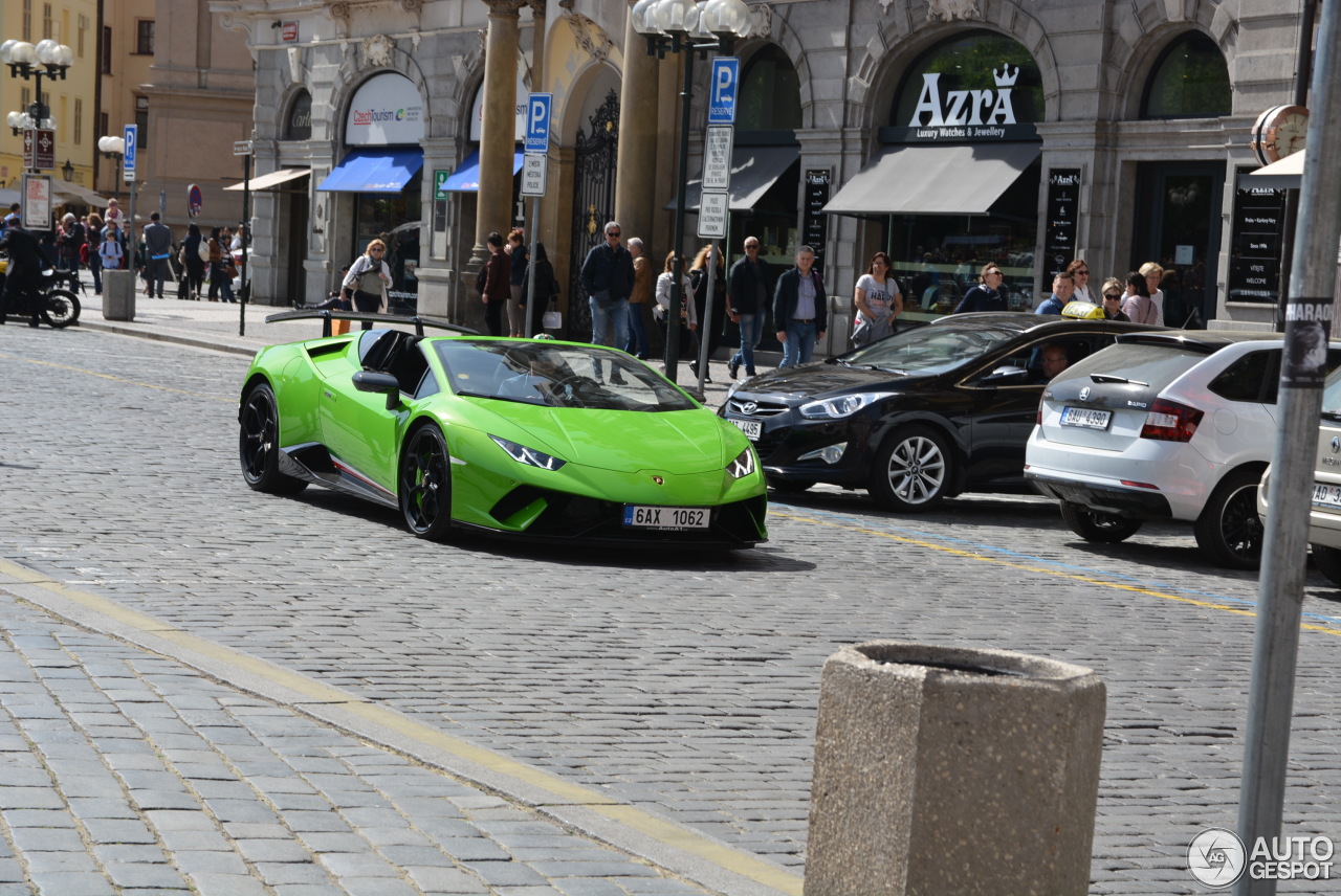 Lamborghini Huracán LP640-4 Performante Spyder