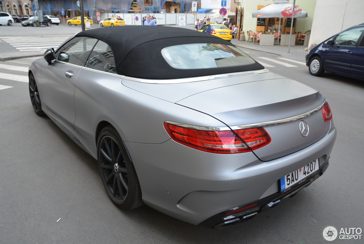 Mercedes-AMG S 63 Convertible A217