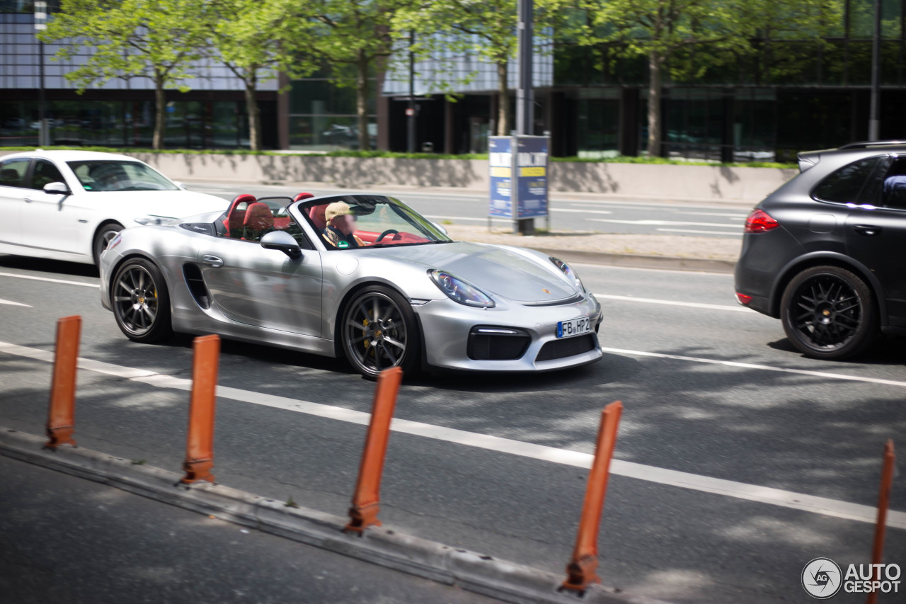 Porsche 981 Boxster Spyder