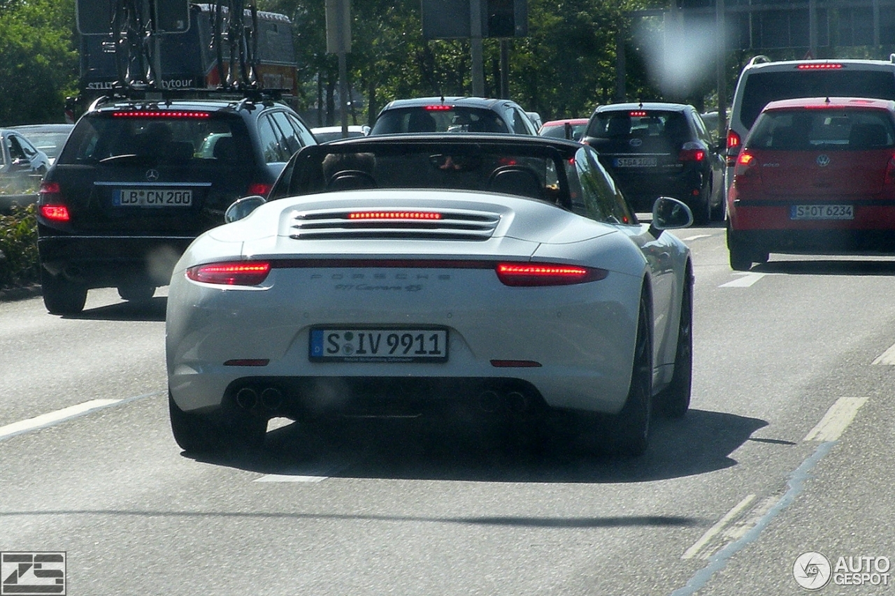 Porsche 991 Carrera 4S Cabriolet MkI