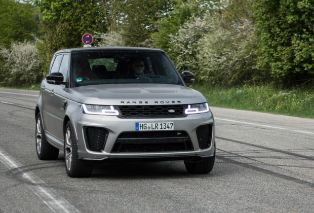 Land Rover Range Rover Sport SVR 2018