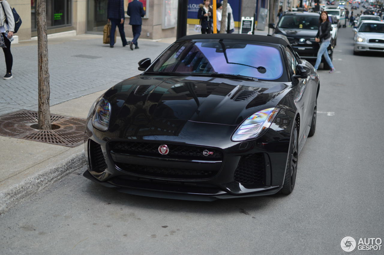 Jaguar F-TYPE SVR Convertible 2017