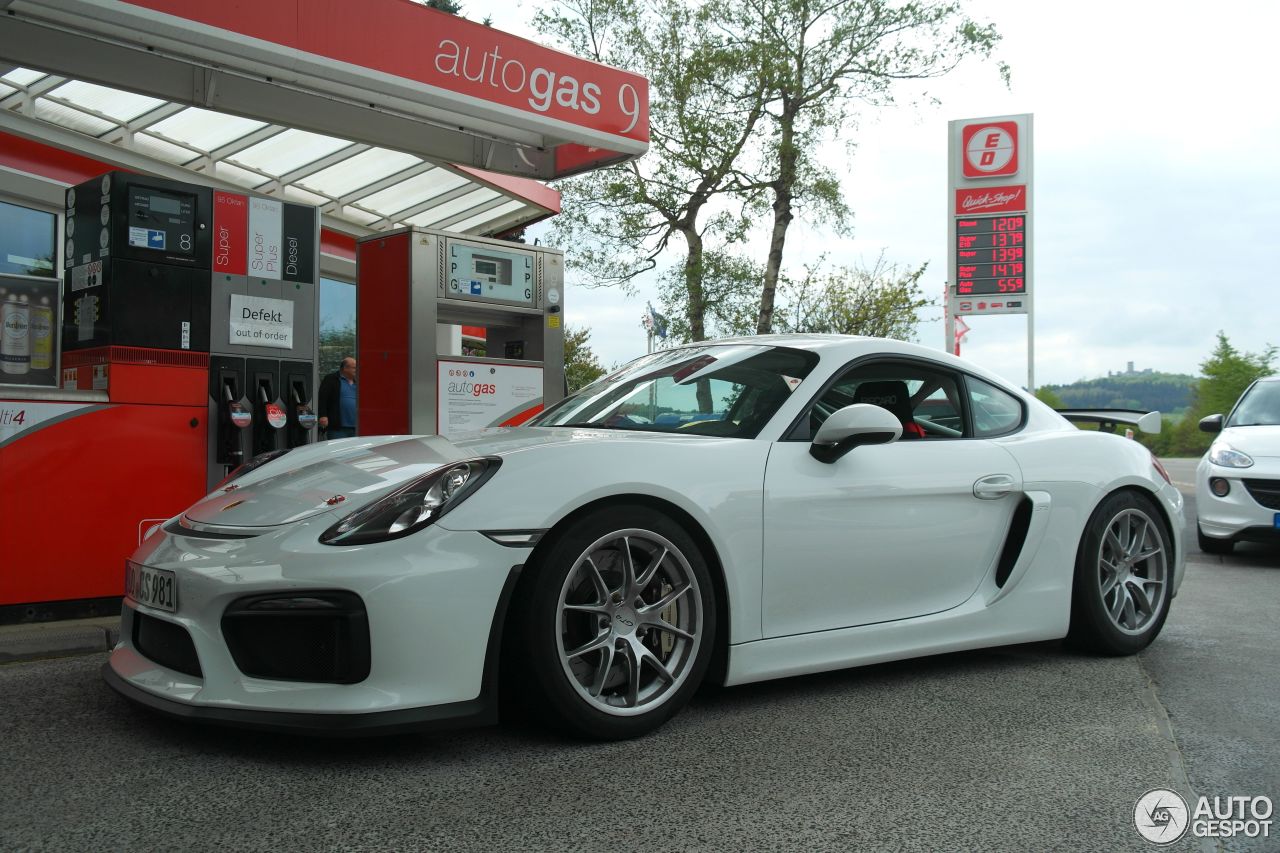 Porsche 981 Cayman GT4 Clubsport