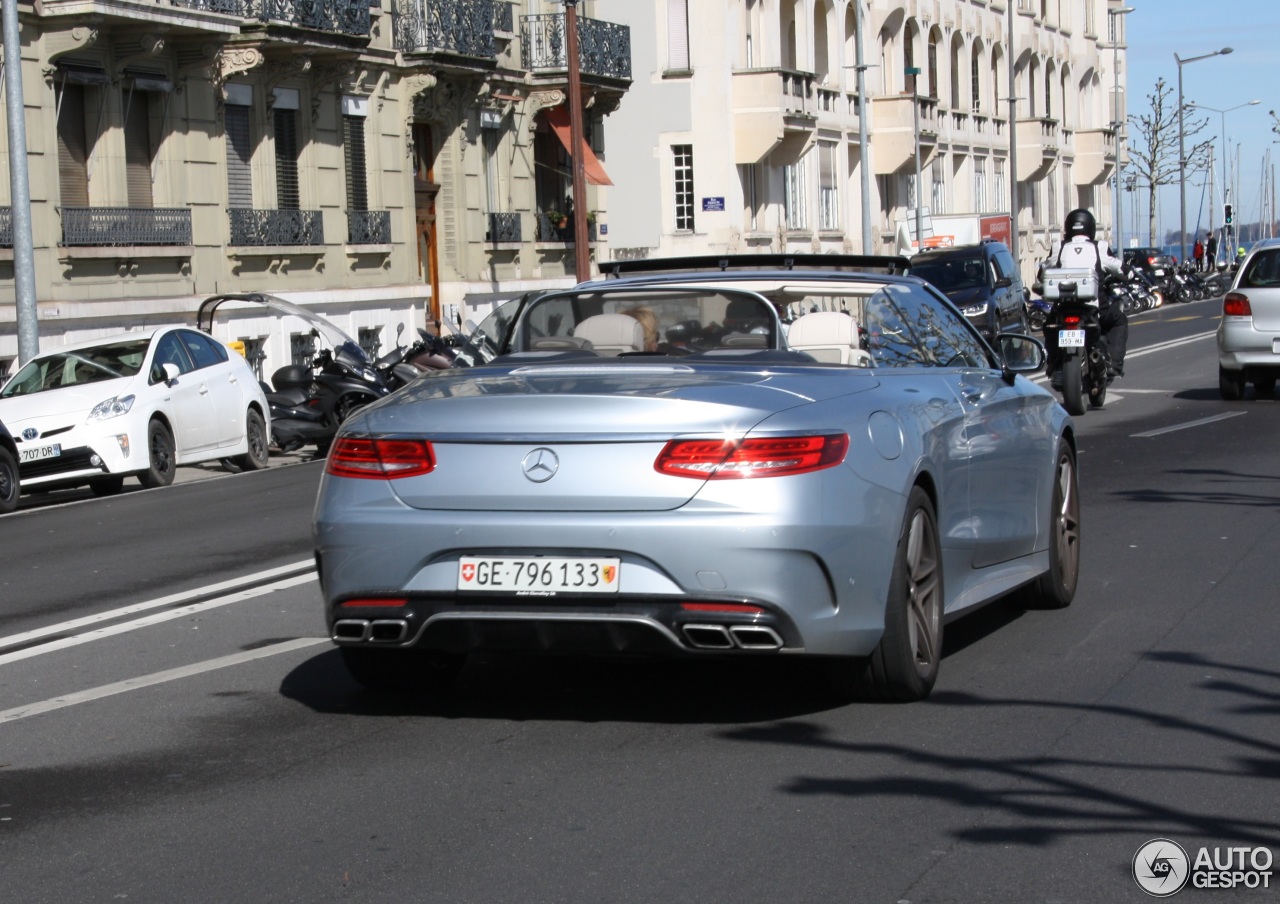 Mercedes-AMG S 63 Convertible A217