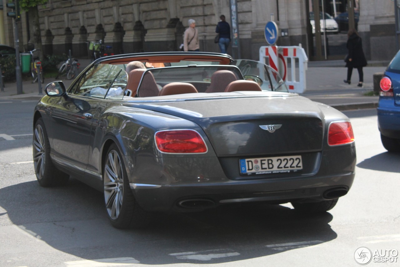 Bentley Continental GTC Speed 2013