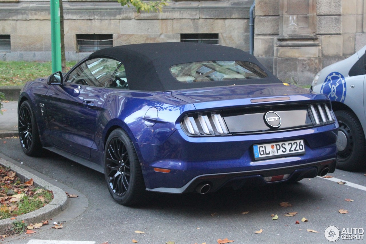 Ford Mustang GT Convertible 2015