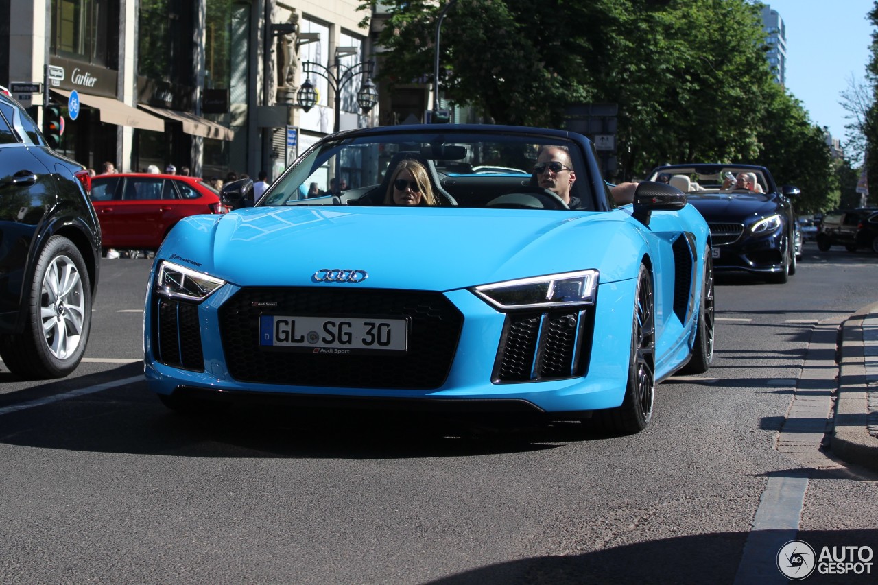 Audi R8 V10 Plus Spyder 2017