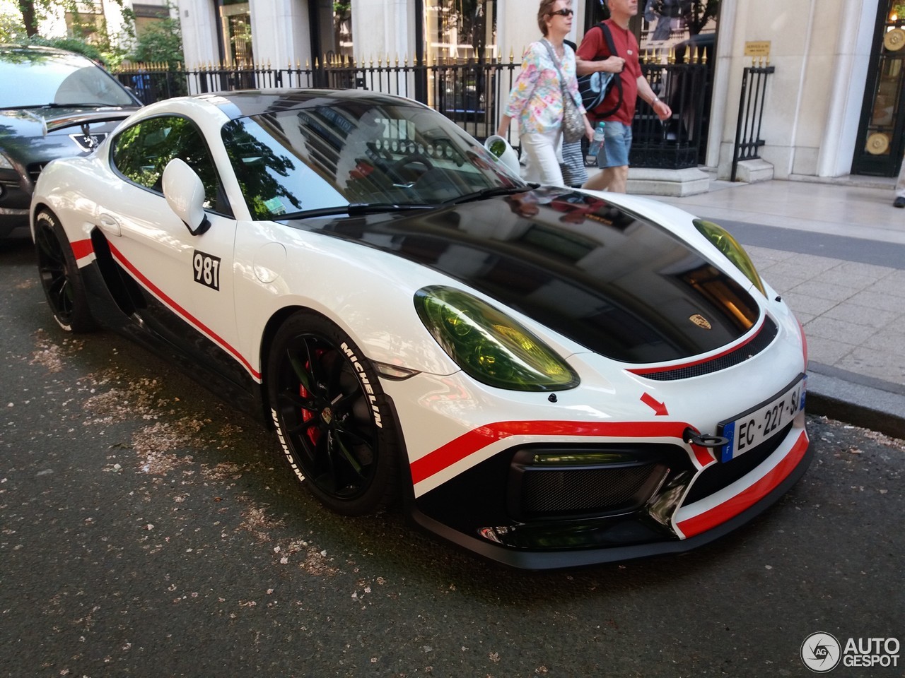 Porsche 981 Cayman GT4