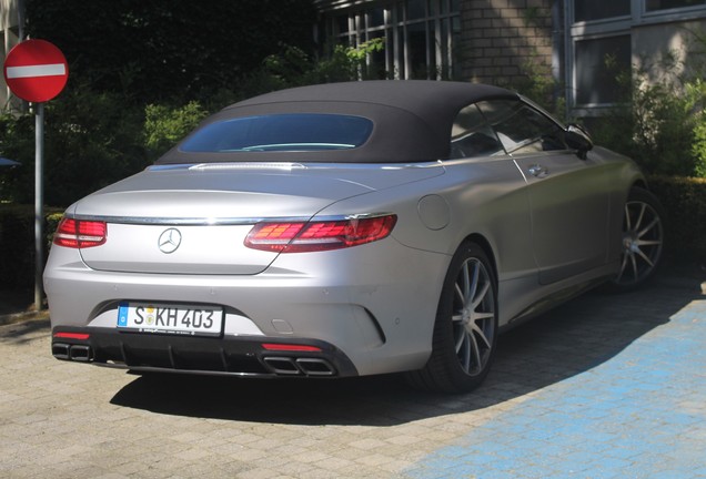 Mercedes-AMG S 63 Convertible A217 2018