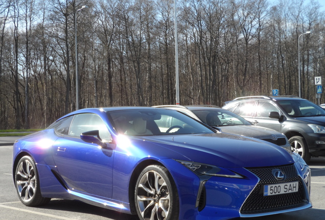 Lexus LC 500 Structural Blue Edition