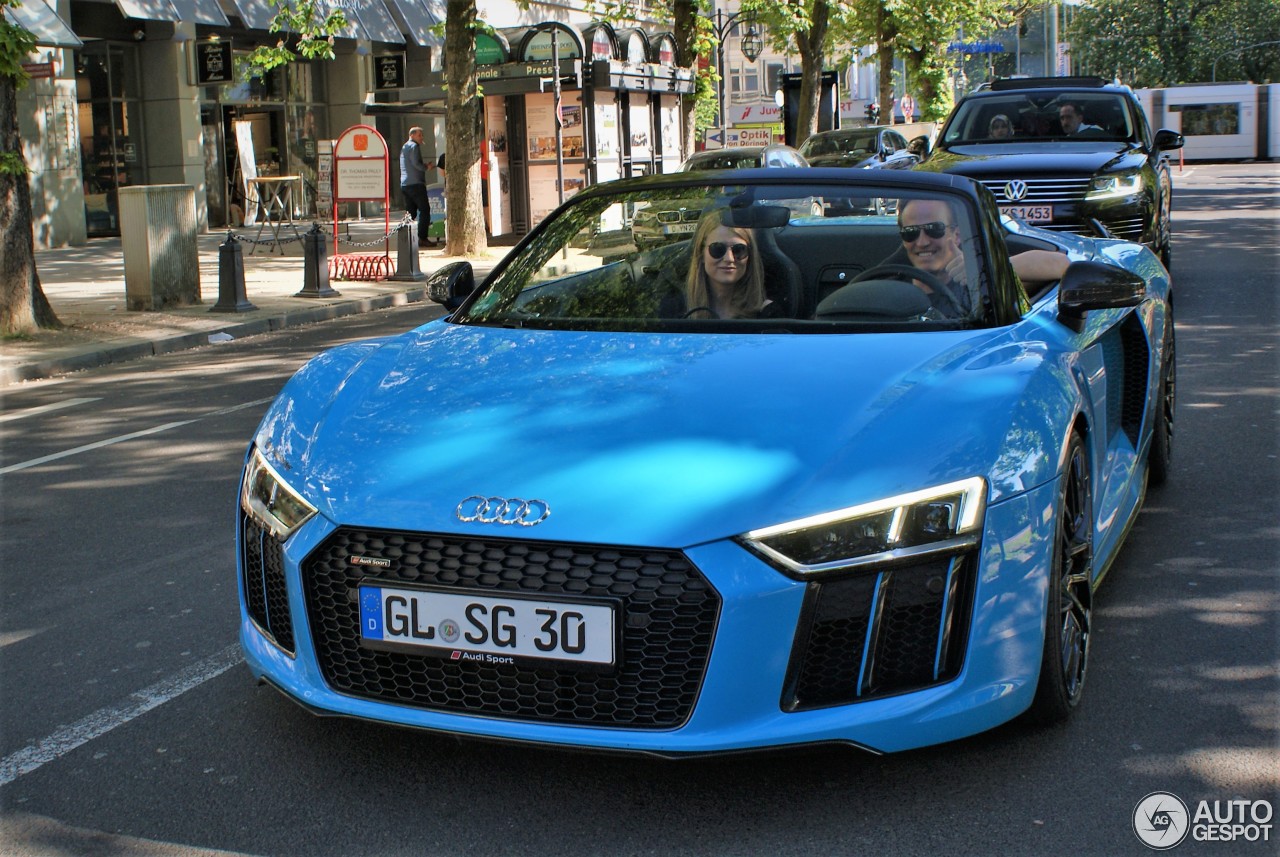 Audi R8 V10 Plus Spyder 2017