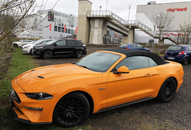 Ford Mustang GT Convertible 2018