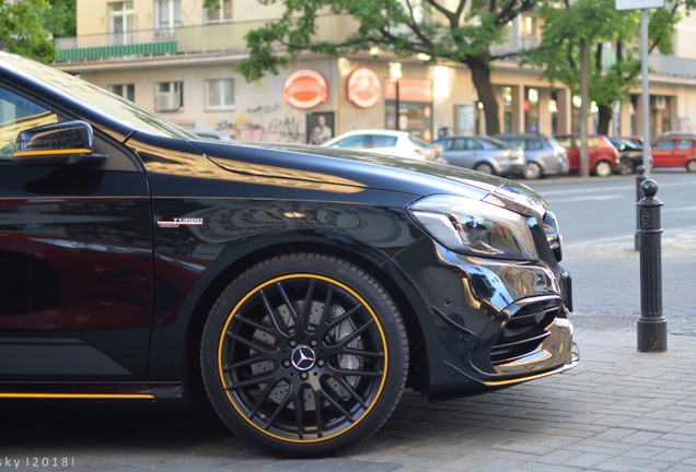 Mercedes-AMG A 45 W176 Yellow Night Edition