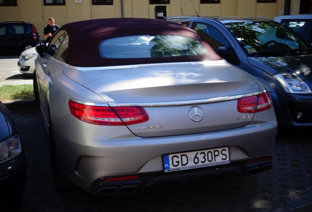 Mercedes-AMG S 63 Convertible A217