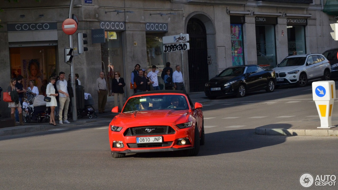 Ford Mustang GT Convertible 2015