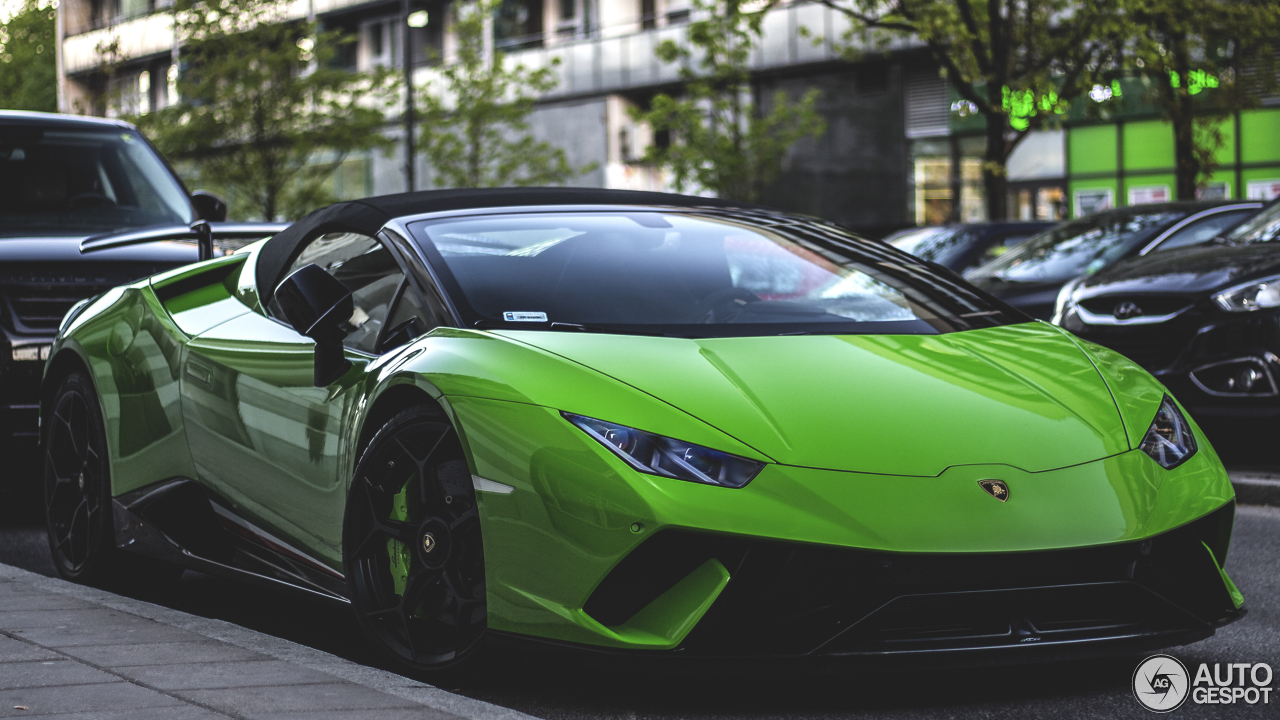 Lamborghini Huracán LP640-4 Performante Spyder