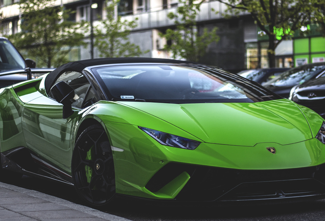 Lamborghini Huracán LP640-4 Performante Spyder