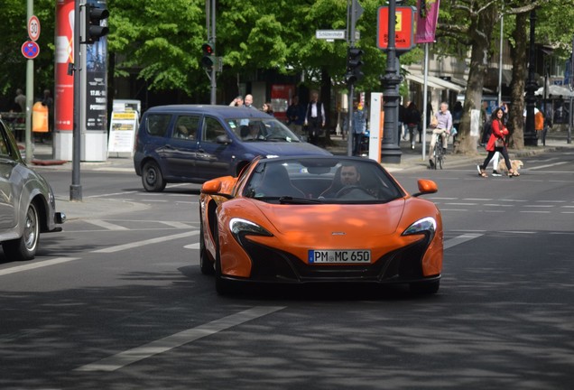 McLaren 650S Spider