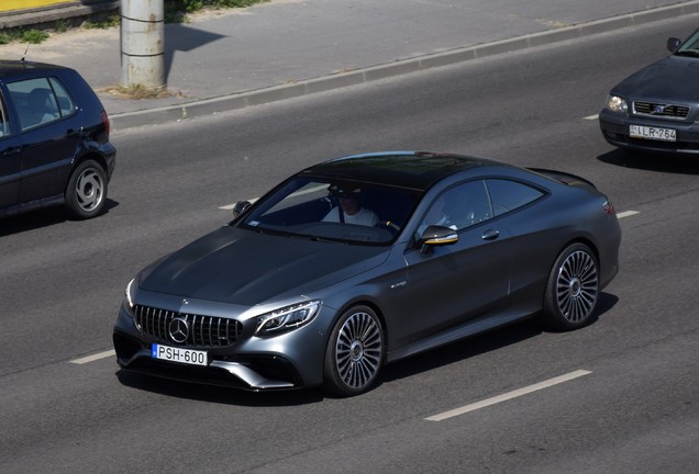 Mercedes-AMG S 63 Coupé C217 2018 Yellow Night Edition