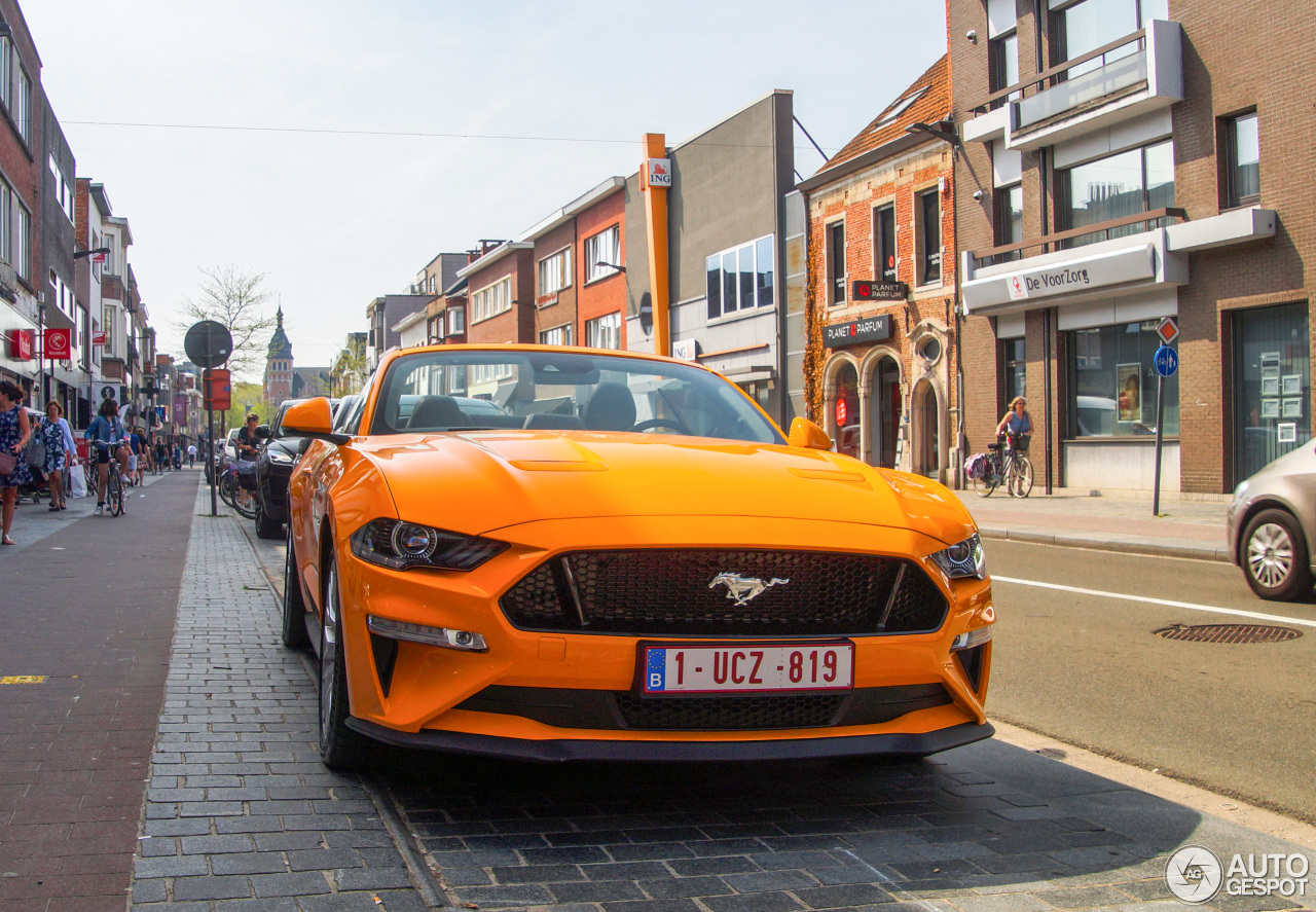 Ford Mustang GT Convertible 2018