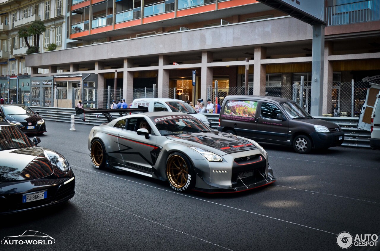 Nissan GT-R Brill Steel x Rocket Bunny