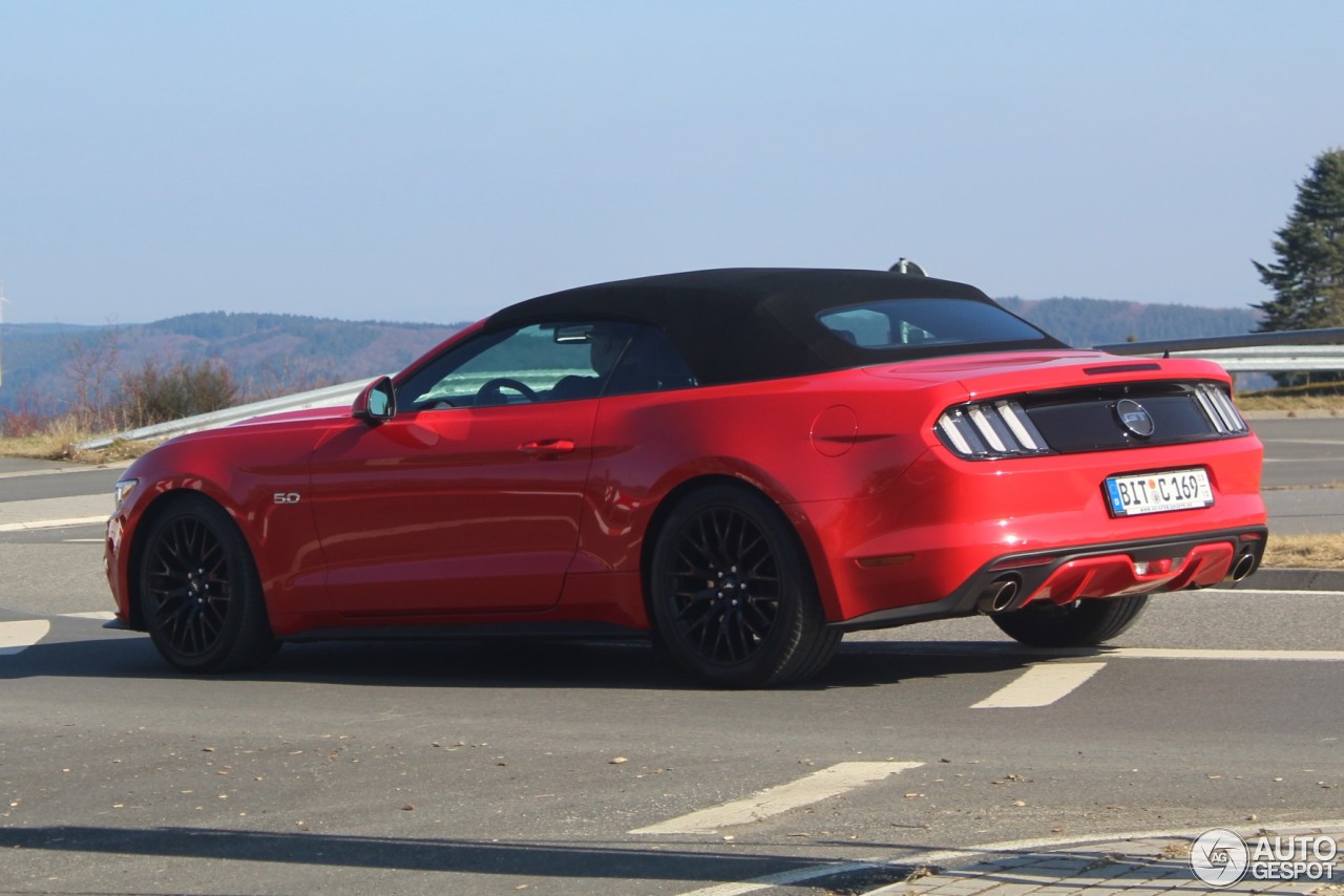 Ford Mustang GT Convertible 2015