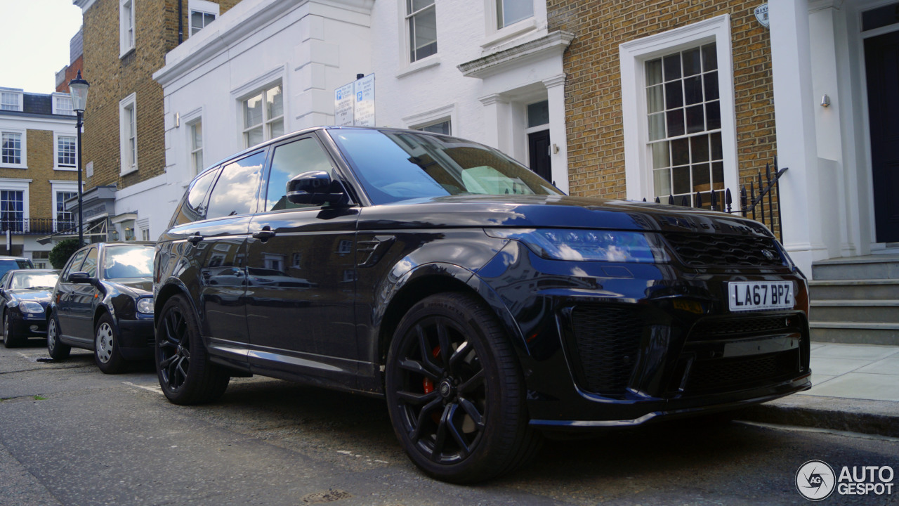 Land Rover Range Rover Sport SVR 2018