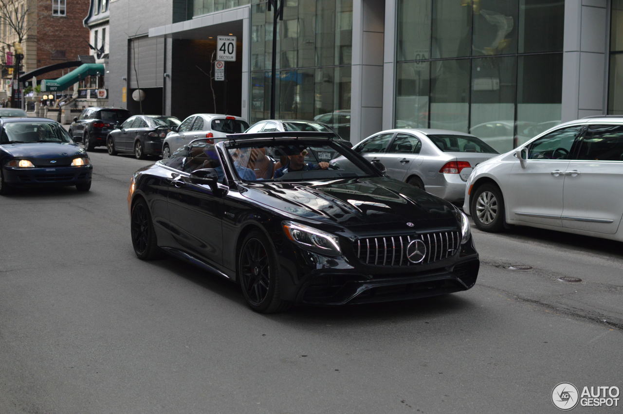 Mercedes-AMG S 63 Convertible A217 2018